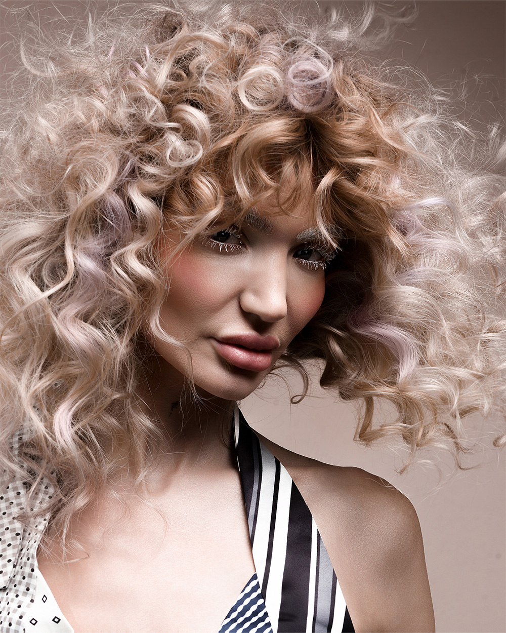 Blonde Curly Hairstyle - Steven Smart & Jo Lomax - BHA South West Hairdresser of the Year 2026 Finalist Collection
